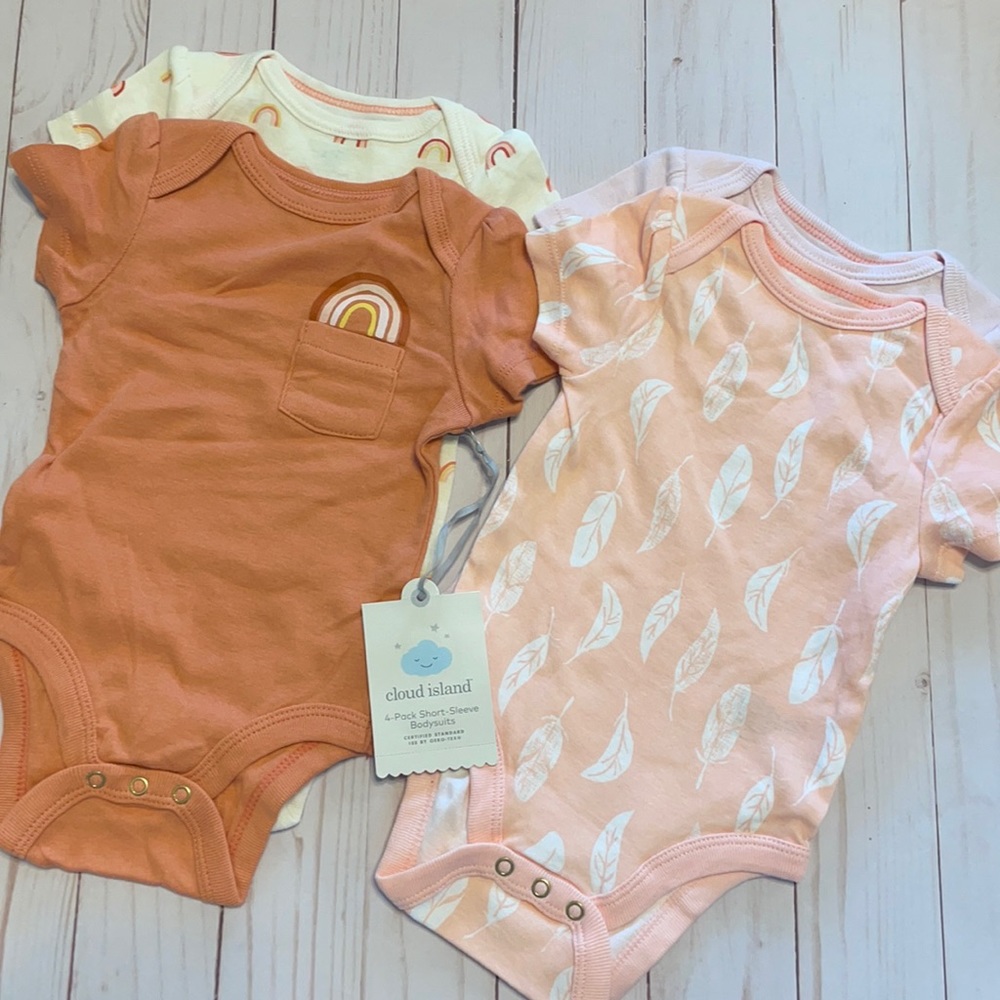 CLOUD ISLAND Girl Body Suit Set